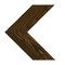 Ekena Millwork 11"W x 12"H x 3/4"D Vintage Farmhouse 3 1/2" Chevron, Barnwood Decor Collection, Pebble Grey DECR11X12X075CHVPG - alternate 5